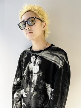 サル 代官山(SAL) 【SAL】抜きっぱなしスパイキーショートウルフ ＊菅原誠＊