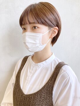 アルバム 渋谷パルコ(ALBUM) ラベンダーショート_グレージュカラーボブウルフ_ba328222