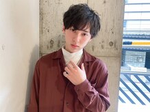 【パーマならこれ】ルーズソフトツイストパーマ（揉み込むだけで雰囲気がでる）