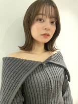 大人可愛い/ミディアム/外ハネ/20代30代40代/有楽町/銀座/日比谷