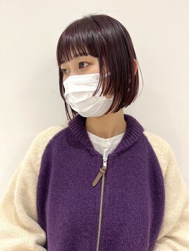 ワッカ(wacca) ぱつッと顔まわりステップボブ