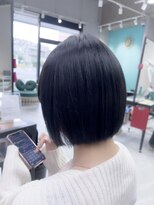 レヴェリー(REVERIE)&nbsp;#タッセルボブ#ブルーブラック#髪質改善