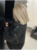 【梅田】髪質改善カラーハイトーンベージュ