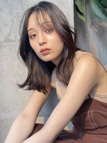 サイン 渋谷(SIGN)&nbsp;レイヤーカットイヤリングカラーインナーカラーケアブリーチ