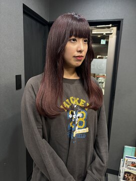 ボアップ(boappu) #赤カラー#レッドカラー#プルシール#エクステ#ミディアム