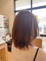 シャンプーボーイ ヒノ(SHAMPOO BOY Hino)&nbsp;ピンクベージュ×ミディアムレイヤー