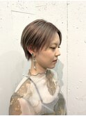夏にオススメのショートカット＊ハイトーンカラー