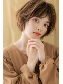 透明感カラーオンブレマッシュパーマミニボブ311X戸頭20代30代