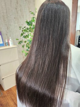 ジャンプ アズ 加古川店(JUMP×Az)の写真/ダメージにお悩みの方必見！髪質改善に特化した本格集中ケアトリートメントで自分史上一番のうる艶髪に♪