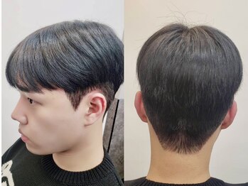 モモ 新大久保(MOMO)の写真/【ダウンパーマ¥4000～】韓国パーマは《MOMO》にお任せ!流行りのダウンパーマ等人気スタイルもお手頃価格◎