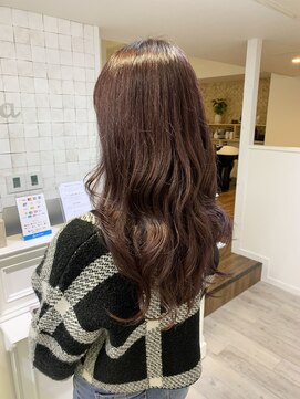 ラトゥーナ 西宮北口店(Ratuna) Ratuna【西宮北口】ブリーチ無し☆スモークピンク☆