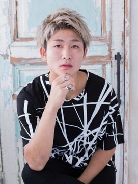 ルシードスタイル キューブ メンズ(LUCIDO STYLE Cube men's) メンズハイトーンショート