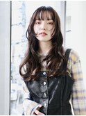 ロングウルフ/ロングレイヤー/シースルーバング/抜け感/自由が丘