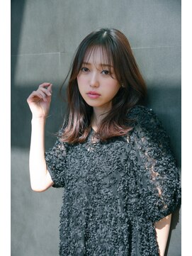 レ セゾン(Les Saisons) レイヤーカット/20代/30代/ブリーチなし/ミルクティーベージュ