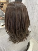 SERENDIPITY アッシュベージュ×ミディアムレイヤー