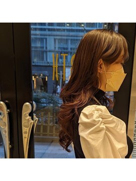 アース 銀座店(HAIR&MAKE EARTH) ハイライト白髪ぼかし