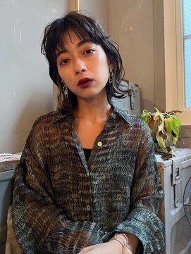 ソヨン 西小倉店(SOYON) 色っぽ外はねボブ×インナーベージュ