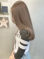 ペレ 梅田(PELE) ホワイトグレージュ/デジタルパーマ/チェリーブラウン/梅田