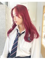 ムーン バイ ケンジ(moon by KENJE)&nbsp;【hinari】チェリーレッド/ピンク/ブリーチ