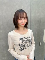 メルティカラー似合わせカットウェーブミディアム縮毛矯正