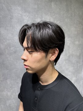 曲がる縮毛矯正専門店 バイ レイズ 名駅(曲がる縮毛矯正専門店 by RAYS) 曲がる縮毛矯正 襟足ありセンターパート K