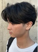 【オシャドロ/京田辺/新田辺】フェザーセンターパート/メンズ