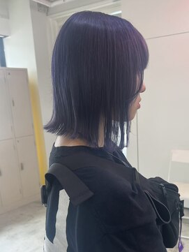 デート 下北沢(DATE) 下北沢ブリーチカラーハイトーンデザインカラー顔周りレイヤー◆