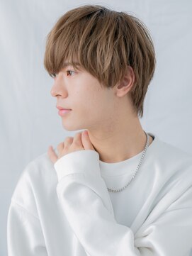 モッズヘア メン 仙台愛子駅前店(mod's hair men) 10代20代ハイトーンカラー王道フェザーマッシュa仙台愛子
