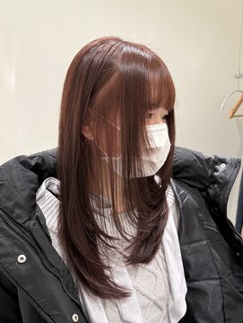 アドネ プライム(adne prime) ミディアムレイヤー/バーガンディ/ワインレッド