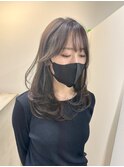 20代30代40代 レイヤーカット 顔まわり ハッシュカット