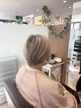 【L by first】シルバーグレイヘア