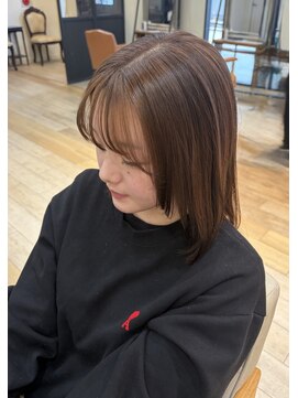 ケア アンド デザイン ココロ(care&design KOKORO) 柔らかい透明感ミルクティーベージュカラー