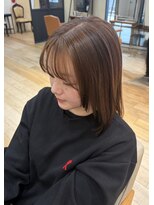 ケア アンド デザイン ココロ(care&design KOKORO) 柔らかい透明感ミルクティーベージュカラー