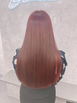 ジェミニ 大津 瀬田店(Gemini) イメチェンピンクベージュアンブレラカラー前髪大津瀬田