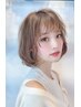 【透明感◎】【ケア】　カラー+ブロー　￥8250
