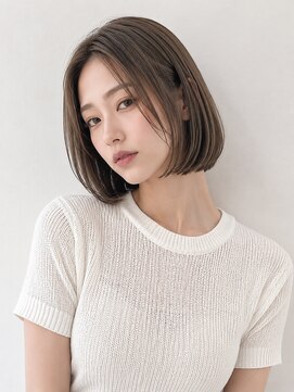 ゴロクヘアー(56 hair) オリーブアッシュボブ【56hair 戸越銀座】