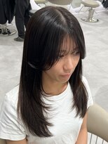 シャルプラス(SHALU+)&nbsp;【那須野】韓国風顔まわりレイヤー＋透明感カラー＜shalu+町田＞