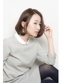 【keep hair design】ワンカール大人ボブ