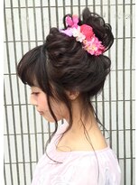 【AnFyeforprco】ゆるふわお団子アップ☆おフェロアレンジ