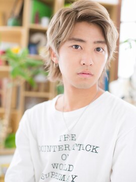 カバーヘア ブリス 大宮西口(COVER HAIR bliss) *bliss大宮*ハイトーンでキメル!イケメン・ネオウルフa!