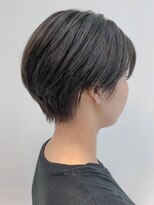 テトヘアー(teto hair) short(マッシュショート、黒髪、お洒落)