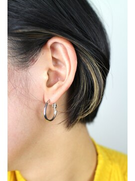 ジャコ ヘアー(jako HAIR) 【jako】イエローインナー 黒髪 ショート