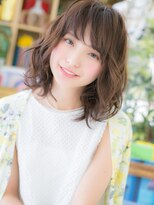 カバーヘア ブリス 川口(COVER HAIR bliss) ■くせ毛風カール愛され小顔ふわミディ103-4★川口20代30代40代