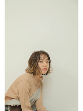 モードケイズ 西宮(MODE K's) 厚めバング/ナチュラルボブ/小顔/簡単ヘアスタイリング