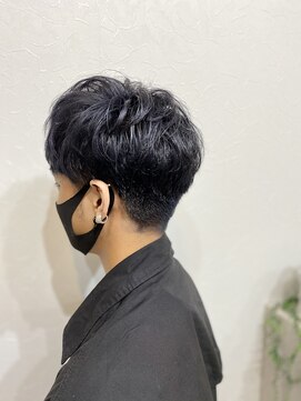 ヘア クリエイト ココカラ(hair create Cocokara) ブルーマッシュ