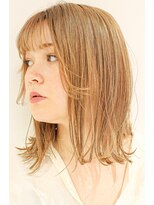 フラミューム たまプラーザ(flammeum)&nbsp;ボブレイヤー×ホワイトベージュ【フラミュームたまプラーザ】