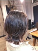 【くびれヘア】ウルフミディアム