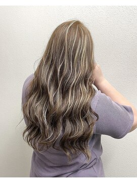 アウルム 下北沢(aurum) 【ロング】ミルクハイライト♪