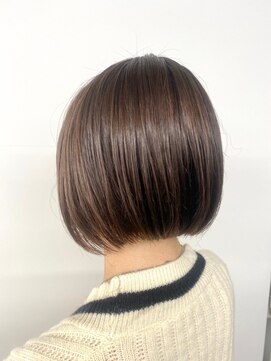 ビルド(build) 【小顔&暗髪】ショートボブ×ビターショコラ/新越谷 南越谷