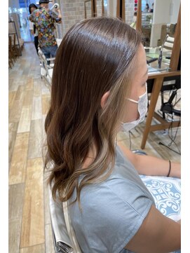 ネオリーブエム(Neolive em;) 透明感インナーカラー☆